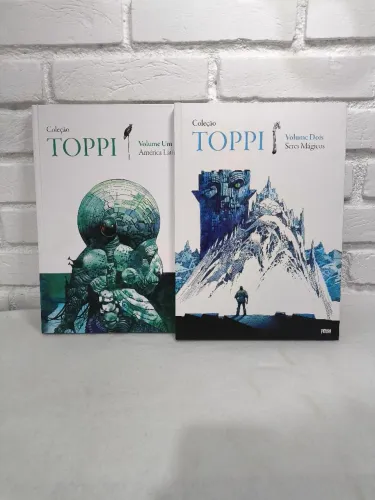 Coleção Hq Toppi Volume 1 e 2 Seres Mágicos e America Latina