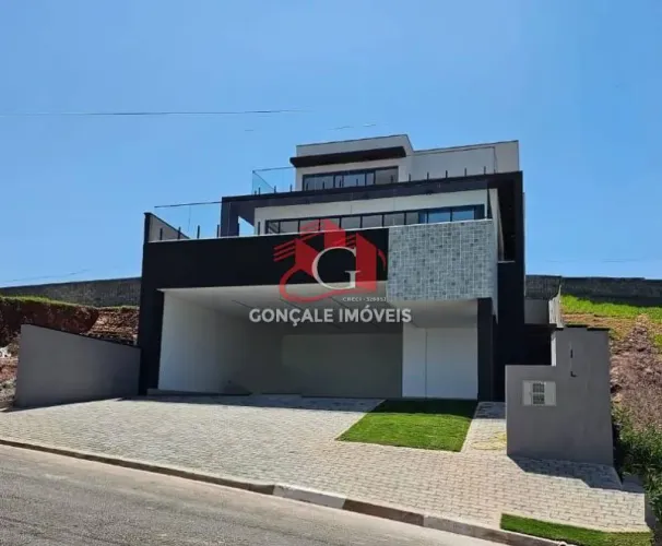 CASA A VENDA - ALTO PADRÃO - 346M² - 3 SUÍTES - 6 VAGAS - NO CONDOMÍNIO GREENFIELD - ATIBA