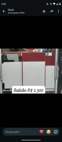 Balcão MDF.