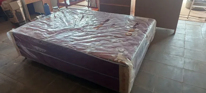 Cama Box nova de casal ortofime