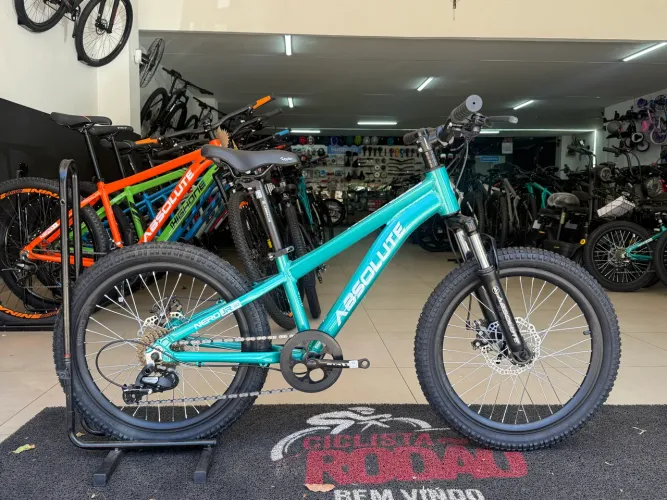 BICICLETA ARO 20 ABSOLUTE NERO JR ALUMINIO C/ GARANTIA E NOTA FISCAL 