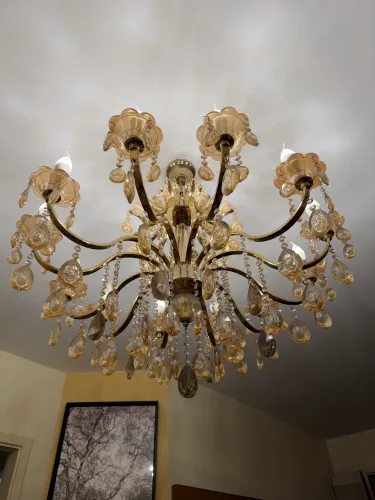 Lustre de Cristal 12 Braços