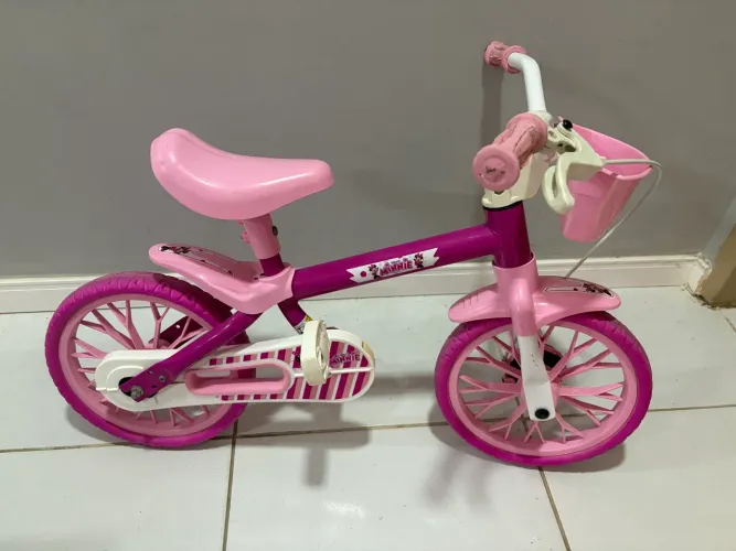 Bicicleta infantil menina 2 a 5 anos