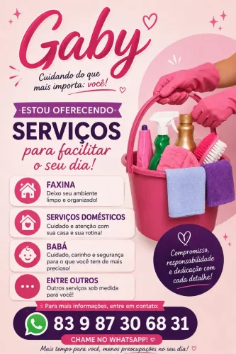 Diarista em João Pessoa 