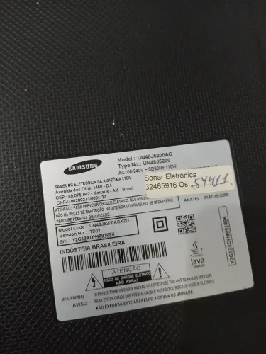 TV SAMSUNG 43 QUEBRADA