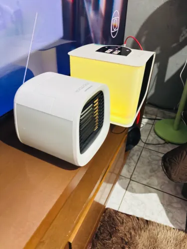 ar condicionados portátil e ventilador e refrigeração