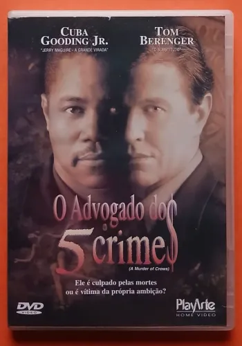 Dvd O Advogado dos 5 Crimes - Cuba Gooding Jr. - Tom Berenger 