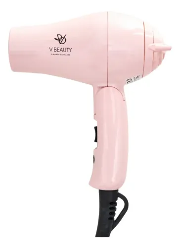 Mini secador Vbeauty Rosa Bivolt