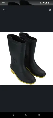 Botas Impermeável Borracha Galocha S/ Forro Chuva