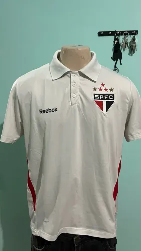 Camisa polo São Paulo Reebok tamanho M