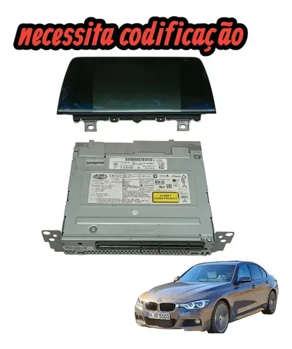 Central Multimidia Tela Bmw 2018 2019 Original *r Preto