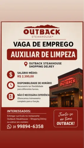 Vagas de emprego