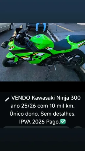 Vendo Kawasaki ninja 300 ABS KRT