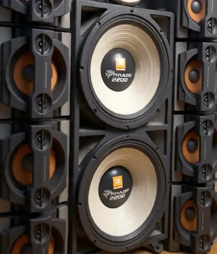 2 falantes jbl 18 pol.