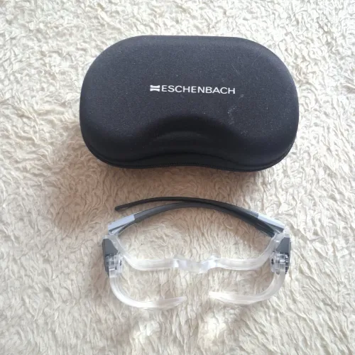 Óculos Eschenbach MaxDetail Lupa Para Baixa Visão (Item Alemão)