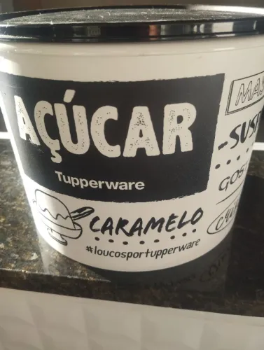 Pote Tupperware açúcar 5KG 