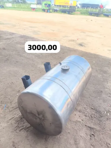 Tanque alumínio caminhão 350ltrs