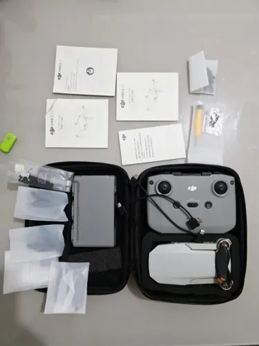 Drone DJI Mini 2 SE - Combo Completo (3 Baterias + Maleta + Extras) - Impecável!