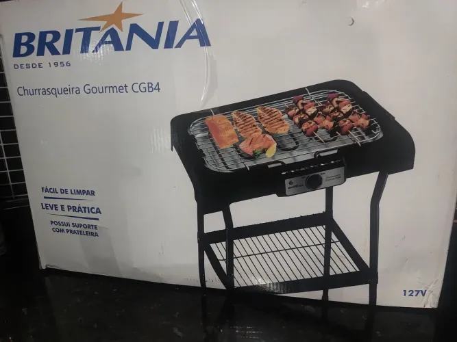 Churrasqueira elétrica Britânia novinha nunca usado