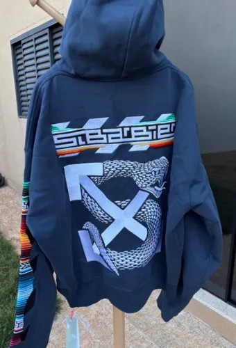 MOLETOM OFF-WHITE X SAL BARBIER
