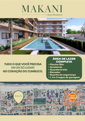 Makani Beach Residence Cumbuco Viva a Brisa do Paraíso no Havaí do Kitesurf