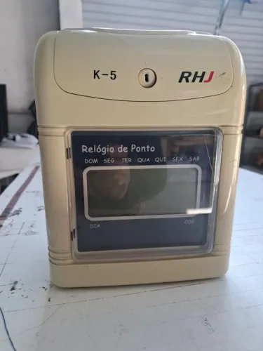 RELOGIO DE PONTO K - 5 RH J COM PORTA CARTÕES