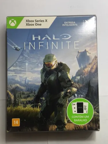 Jogo Original Xbox One - Halo Infinite com Baralho
