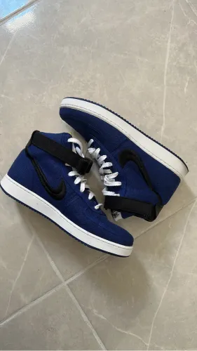 Nike x Stussy Vandal High Deep Blue