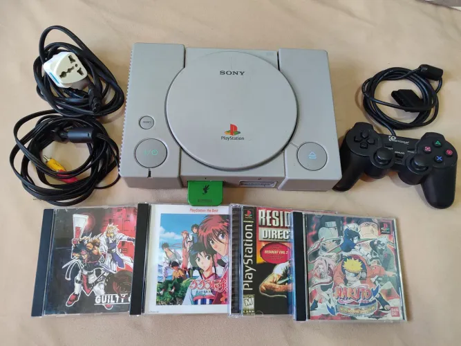 Ps1 completo com jogos leitor novo 
