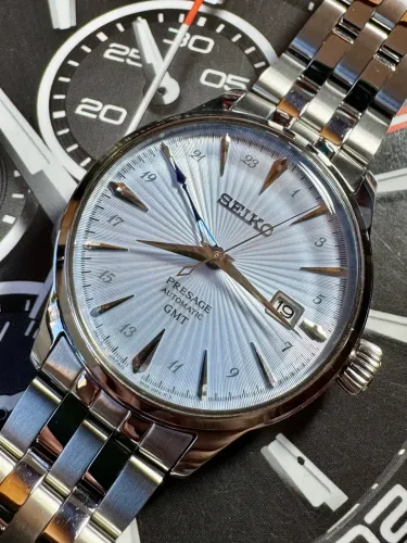 Relógio Seiko Pressage GMT