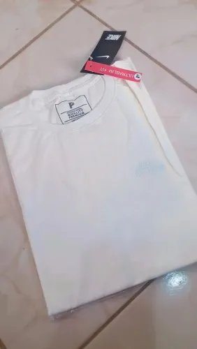 Camisa masculina 100% algodão