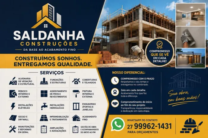 Saldanha construção 