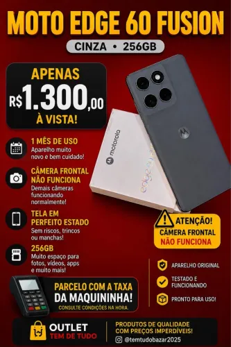 Celular Moto Edge 60 Fusion 