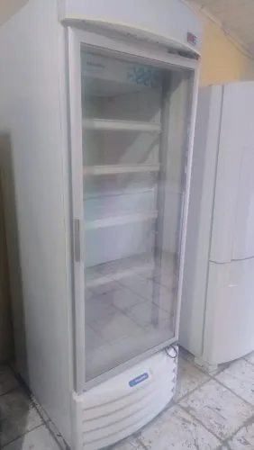 Freezer Expositor Metalfrio 587 litros para sorvetes e congelados