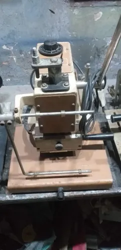 Máquina de gravação em relevo a quente, hot stampig,