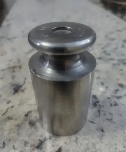 Peso Padrão 500g M1 Inox Certificado Rbc Calibração (Usado)