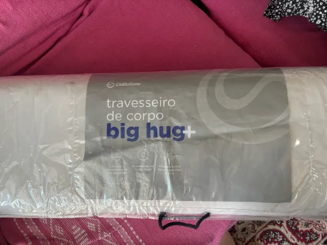 Travesseiro de corpo Cia do sono - higienizado
