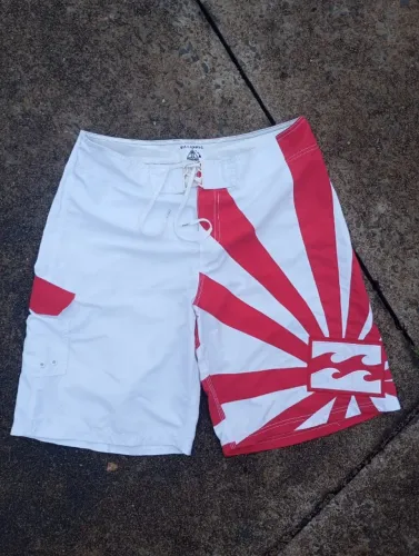 Andy Irons Signature - Rising Sun ( Rectangle ) Billabong boardshorts series.