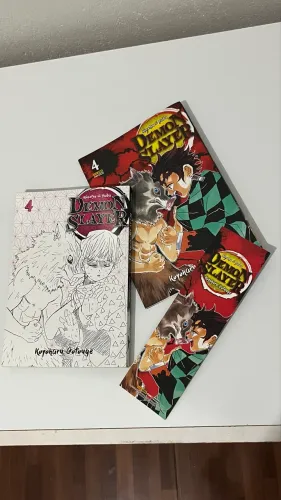 mangá volume 4 demon slayer kimetsu no yaiba