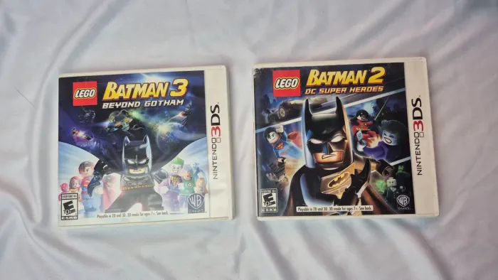 Jogos Batman 2 e 3 Lego 3DS