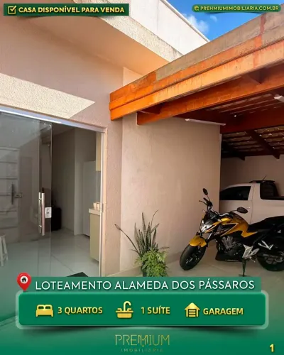 Casa na Alameda dos Pássáros 150 m² com 3 quartos em Boa Vista - Vitória da Conquista - BA