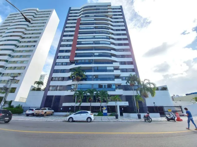 Apartamento exclusivo para aluguel com 3 quartos (2 suítes) e varanda gourmet | Frente à C