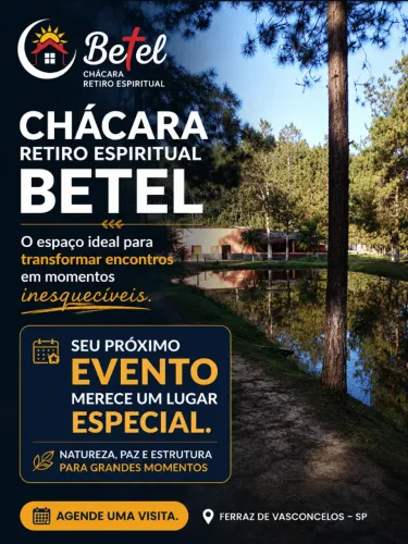 Chácara Betel - Retiros Espirituais, Casamentos e Eventos