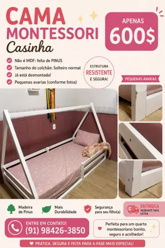 Cama Montessori 