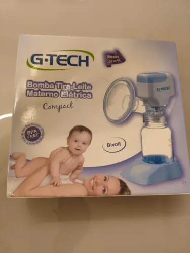 Bomba Tira-Leite Materno Elétrica G-TECH com Fio - Ótimo Estado