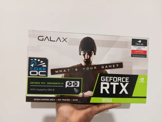 Placa de vídeo RTX3050