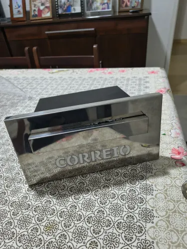 Caixa Correio Inox de Embutir.