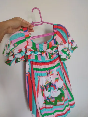 Vestido infantil da Alphabeto