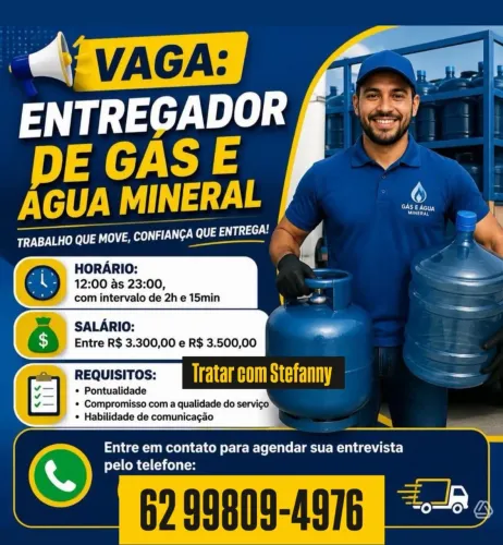 Vaga de entregador