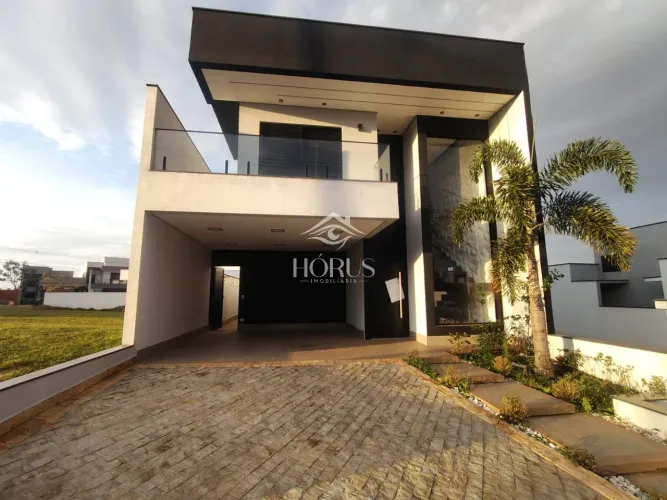 Casa de alto padrão em condomínio vilagio wanel para locação no Wanel Ville, Sorocaba-SP: